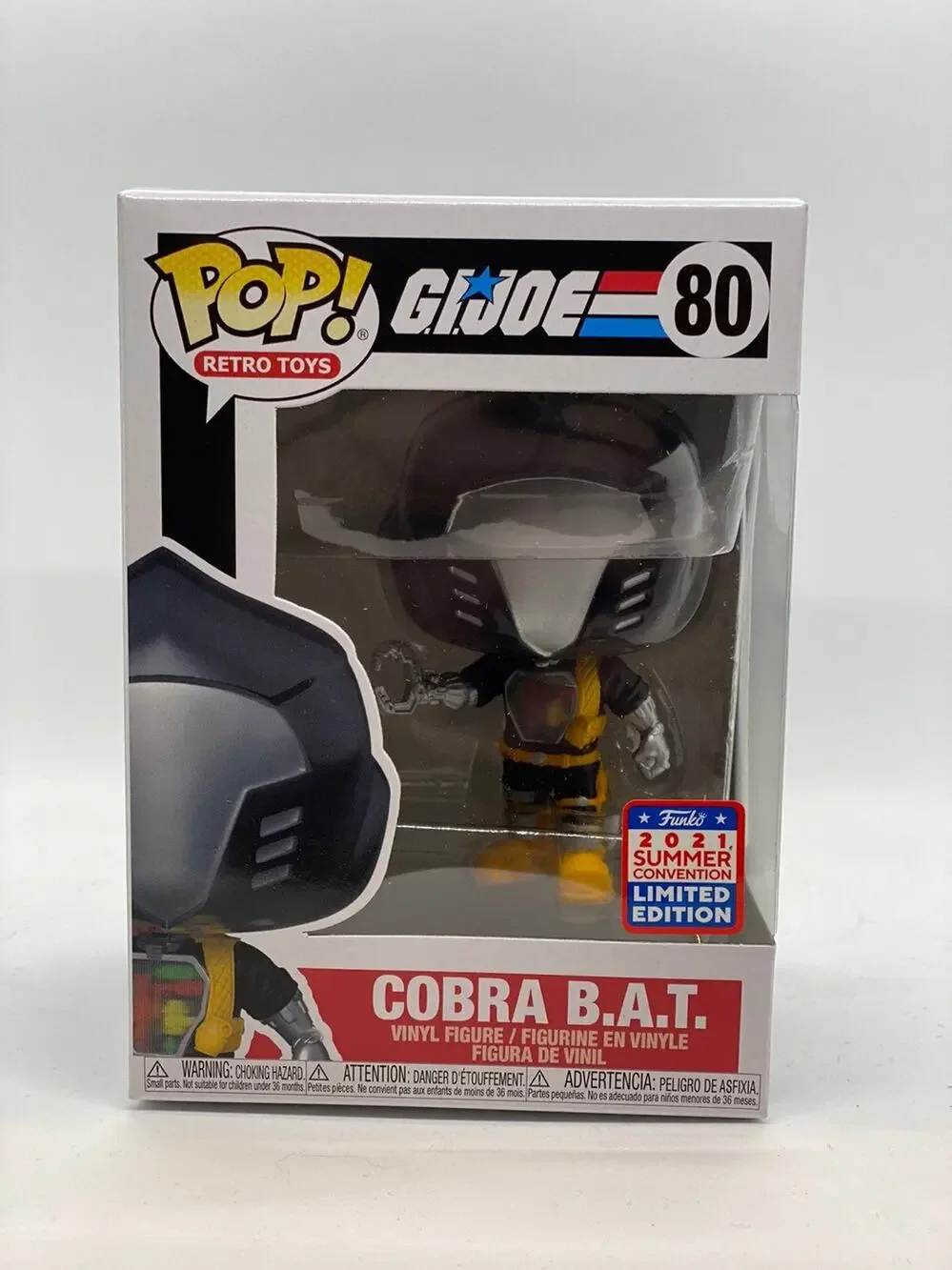 Funko Pop G.I. Joe Exclusive B.A.T